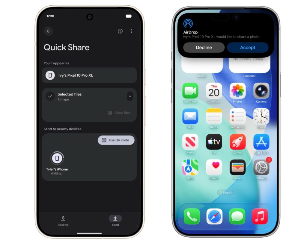Android Quick Share and Apple AirDrop Bridge the Gap: Seamless File Sharing Arrives