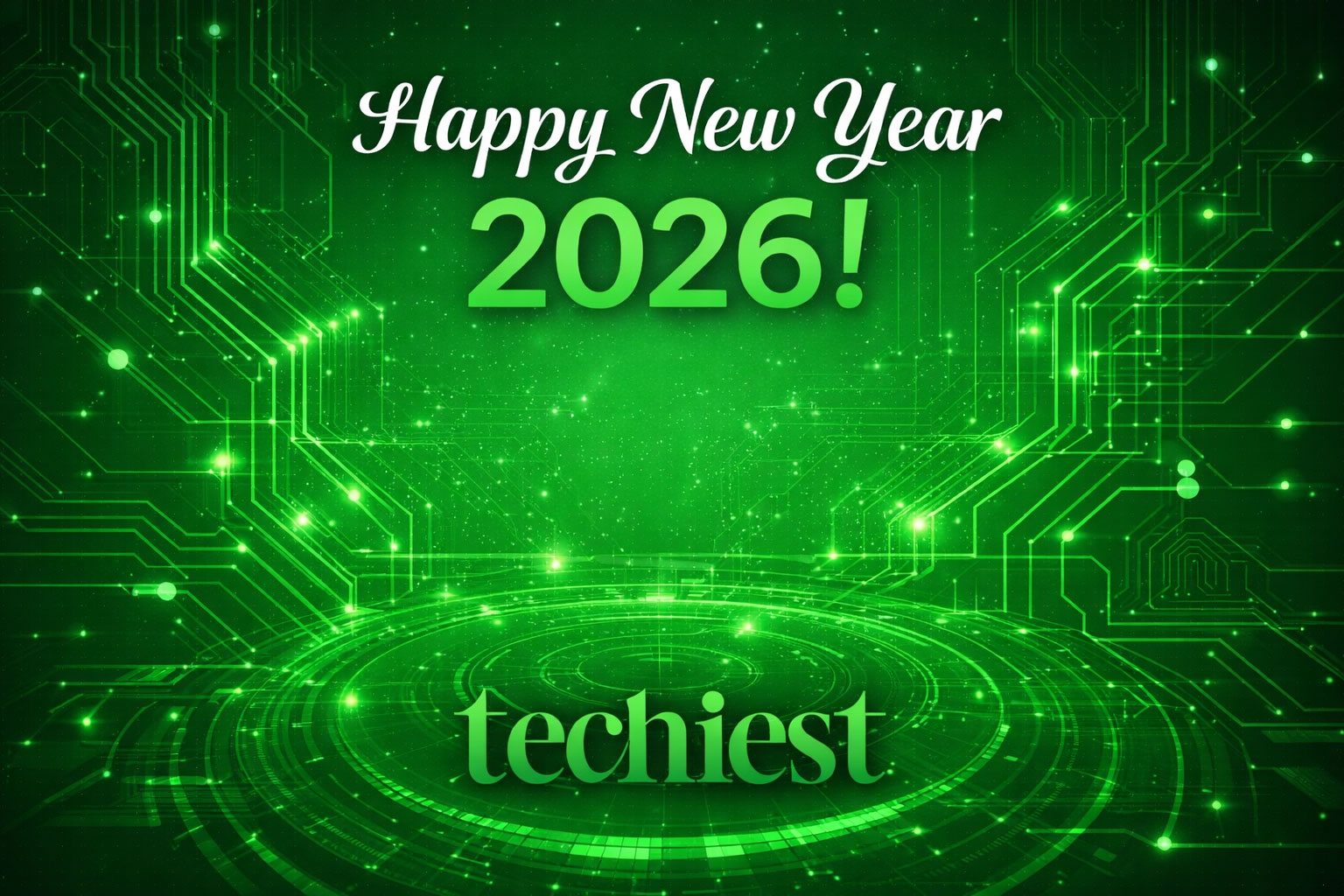 Happy 2026 from techiest.io!