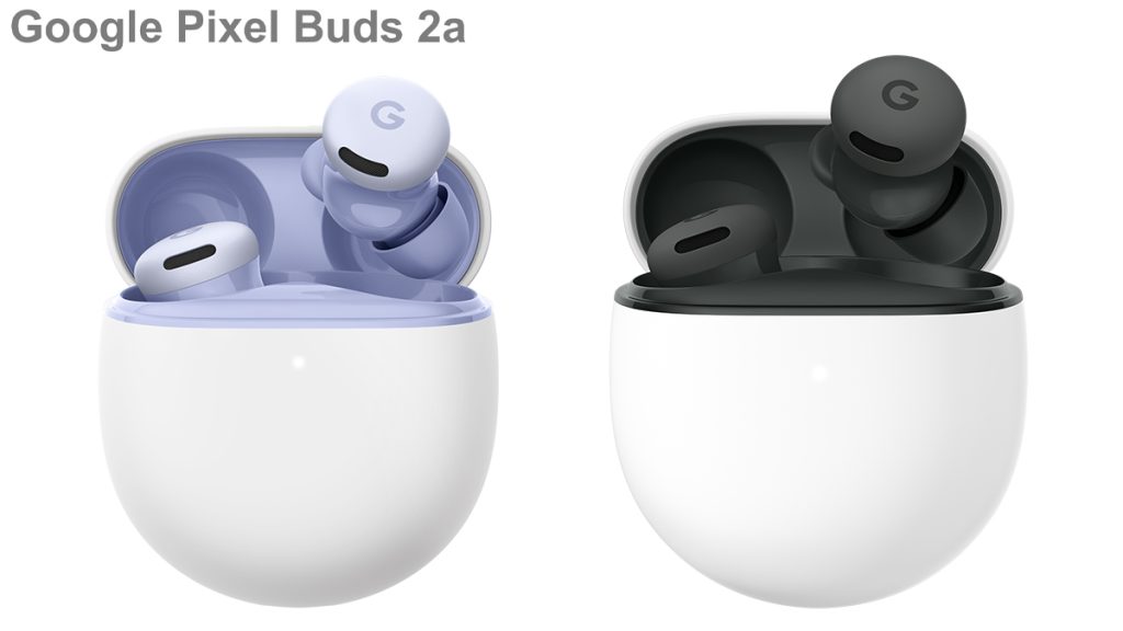 Google Pixel Buds 2a with ANC and Tensor A1 Chip